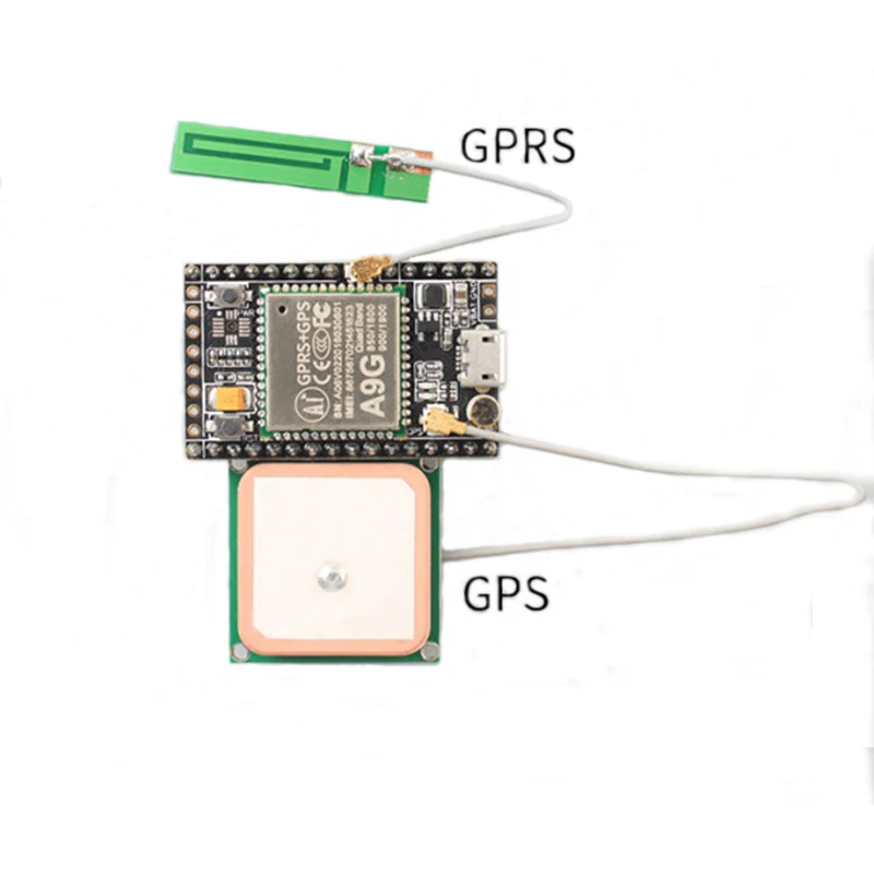 GPRS gps модуль A9 A9G модуль макетная плата беспроводной передачи данных положение IOT антенна gsm Ai Thinker для Arduino - Цвет: A9G Developmentboard