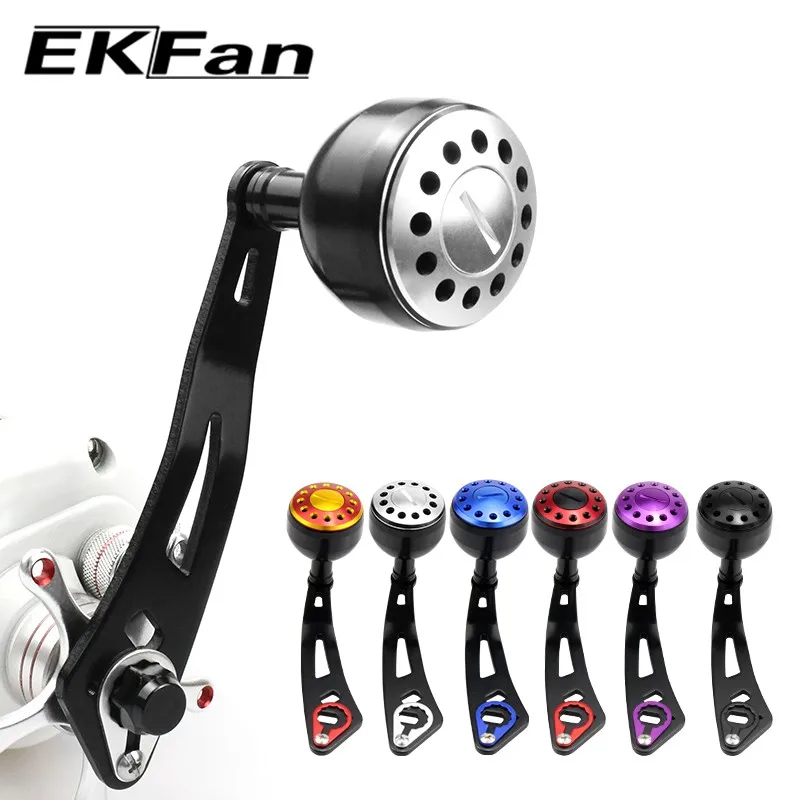 Aluminum Alloy Fishing Reel Handle Length 100mm Diameter 32mm Hole 8x5mm for Daiwa Baitcast reel