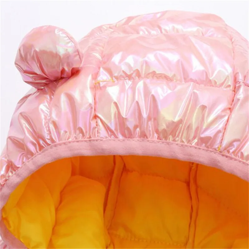 Lawadka Baby Girl Clothes Shiny Coats Fashion Hooded Children's Jackets Cotton Baby Snowsuit Overalls Infant Boy Costume
