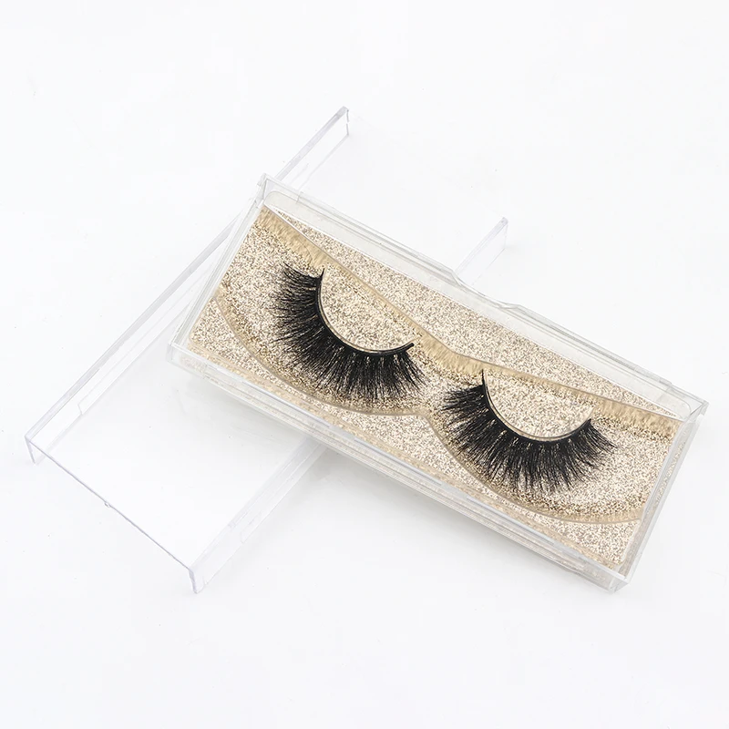 

A Pair Of Natural Handmade Dramatic Eyelashes False Eye Eyelash Extension Makeup Tools Thick Artificial Mink Eyelashes