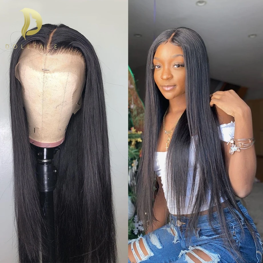 ストレートレースフロント人毛13 4レースフロントボブかつら黒人女性のためのprepluckedベビーヘアー Human Hair Lace Wigs Aliexpress