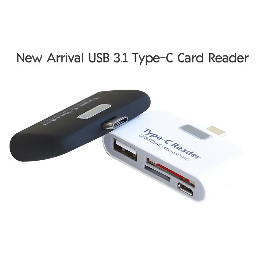 Micro SD считыватель карт памяти USB C 3,1 type C к USB 3,0 OTG концентратор адаптер