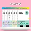 JIANWU japan KOKUYO Macaron note book loose leaf inner core A5 B5 notebook diary plan binder office school supplies ring binder