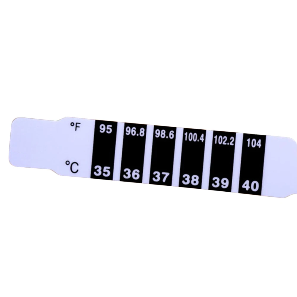 

High Quality Bendable Sticker Professional Baby Forehead Attached Thermometer