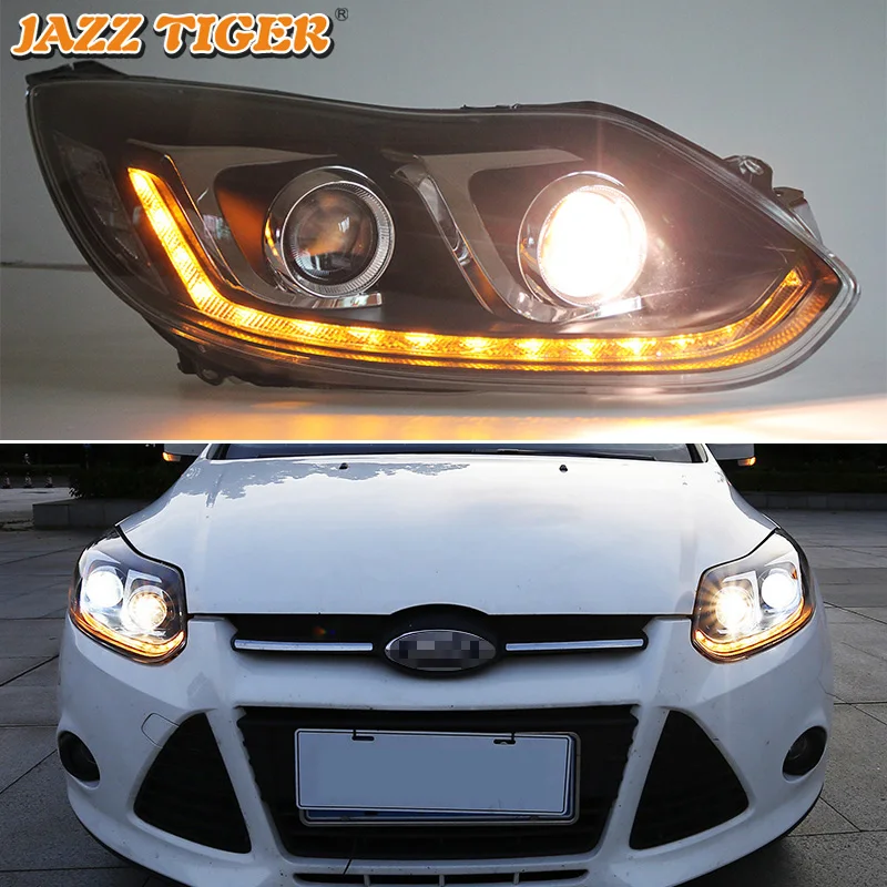 JAZZ TIGER автомобильный Стайлинг светодиодный DRL динамичессветильник поворотный