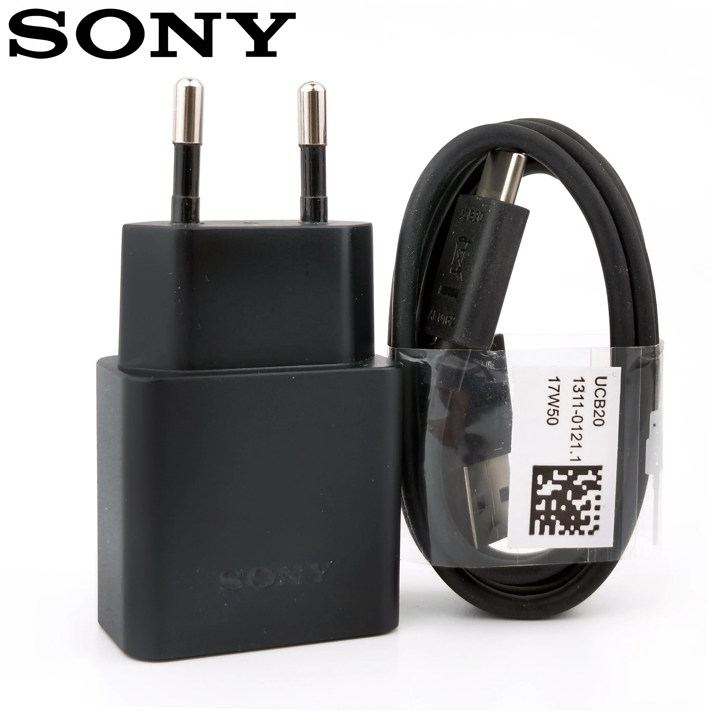 Быстрое зарядное устройство Sony Xperia 10 Plus Uch12 12 В 1 35 А Usb type c кабель дорожный