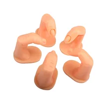 5 шт./компл. Поддельные Модель пальцев Практика Обучение дизайн ногтей Ложные Советы Дисплей Инструменты Высокое качество