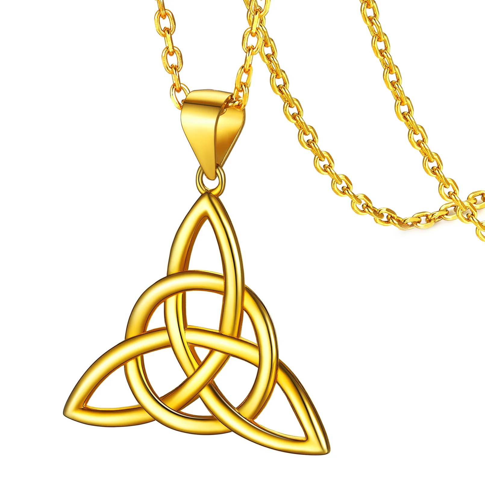 

Подарок кельтский узел кулон ожерелье из стерлингового серебра ирландская бижутерия для женщин мужчин кулон ожерелья с 20 дюймовой цепи CP549