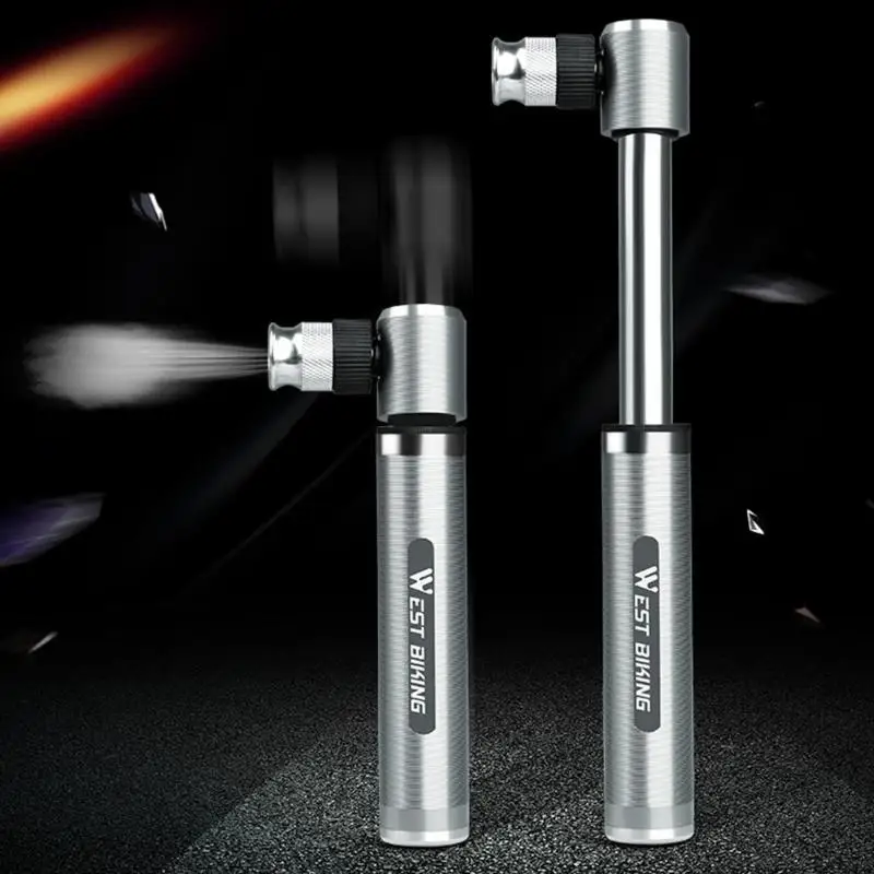 Горячая шин насос портативный тонкий дизайн износостойкий Электрический насос внешний аккумулятор Портативный MTB шин воздушный насос давления