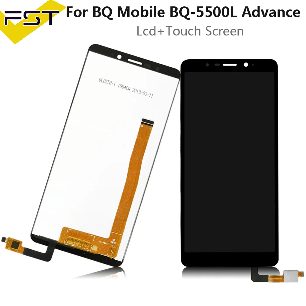 

5.45''For BQ Mobile BQ-5500L Advance BQ 5500L LCD Display+Touch Screen Digitizer Assembly Repair Parts With Tools And Adhesive