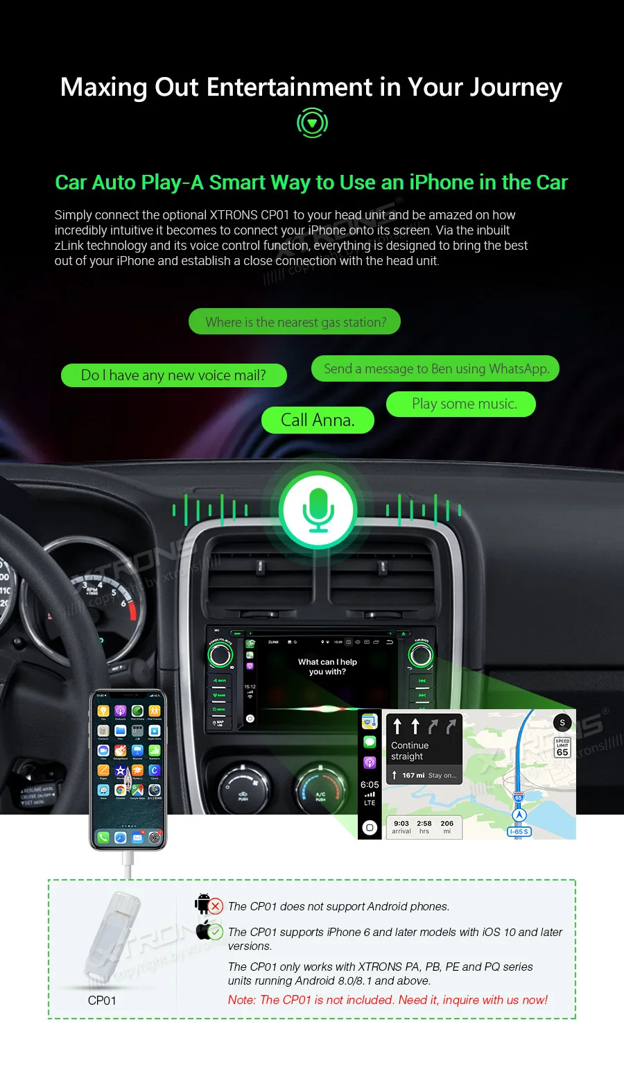 Clearance XTRONS 6.2"Android 9.0 Octa Core 4GB RAM 64GB ROM Car DVD Player Multimedia GPS System TPMS SWC for JEEP for DODGE for Chrysler 13