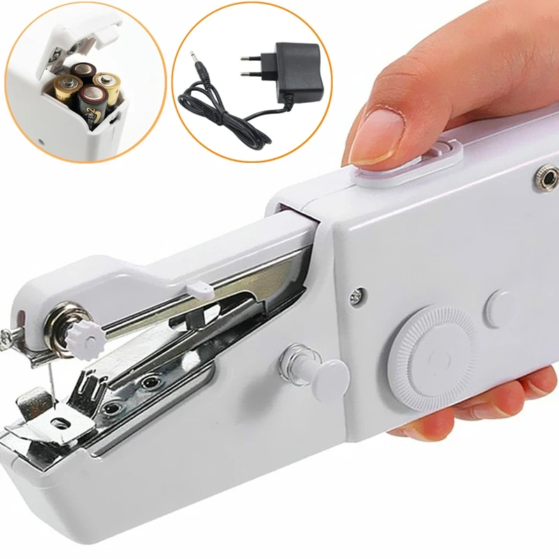 Quality Portable Handheld Sewing Machines Stitch Sew Needlework