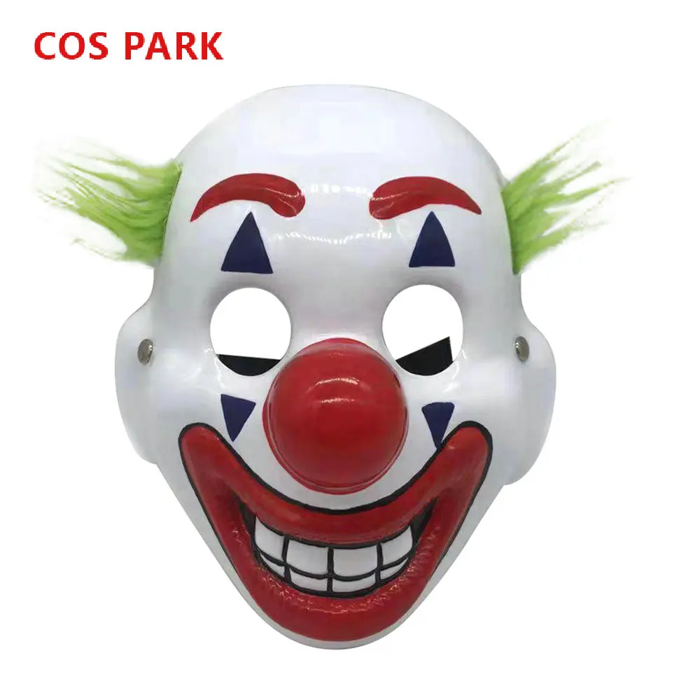 

Joker Mask Movie Batman The Dark Knight Cosplay Horror Scary Clown Mask Halloween Party Costume Props