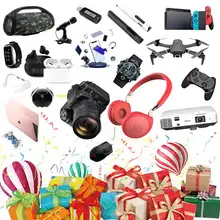 Cajas misteriosas de la suerte, regalos de alta calidad, diferentes productos electrónicos aleatorios y más populares, caja de regalo de artículos digitales para el hogar