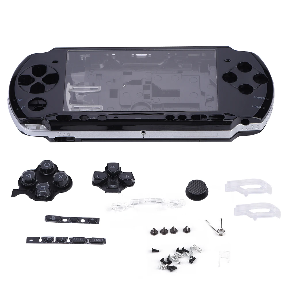 Сменный Чехол для игровой консоли PSP 3000 (черный) легко менять | Электроника