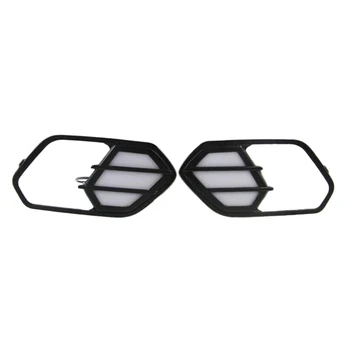 

LED DRL Turn Indicator Signal Daytime Running Fog Lights Fit for Ford Escape 16+