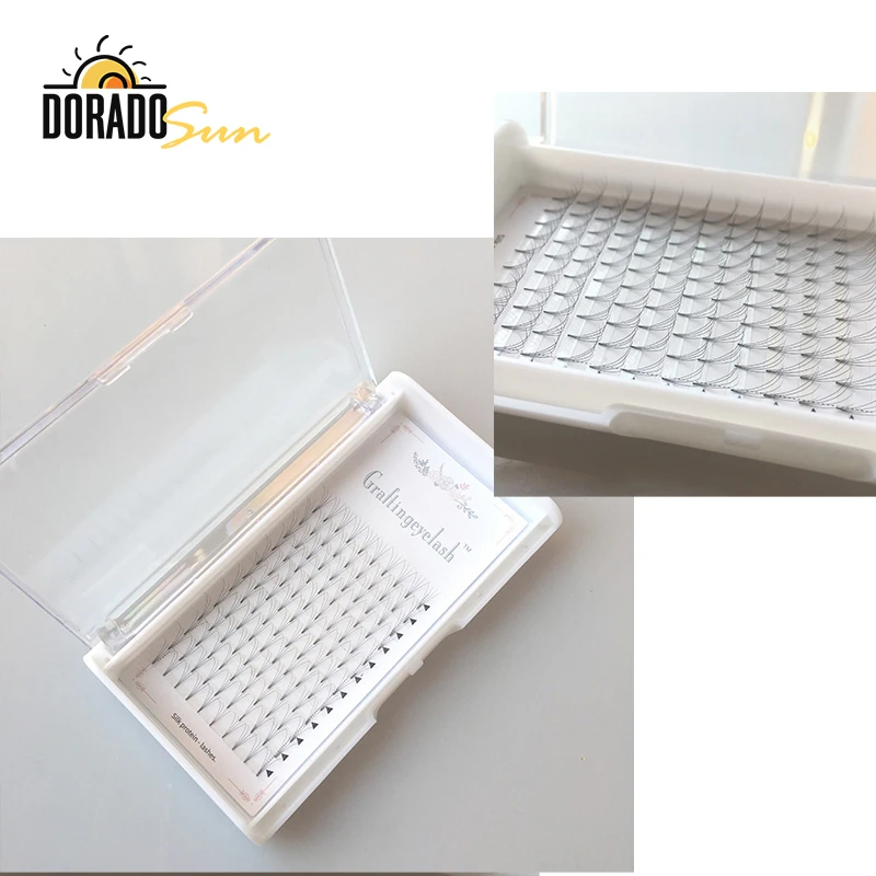 

DORADOSUN 4d Individual Eyelashs 4d Volume Fans Thickness False Eyelash Extentions 8-14mm Handmade Eyelash Extensions Supplies