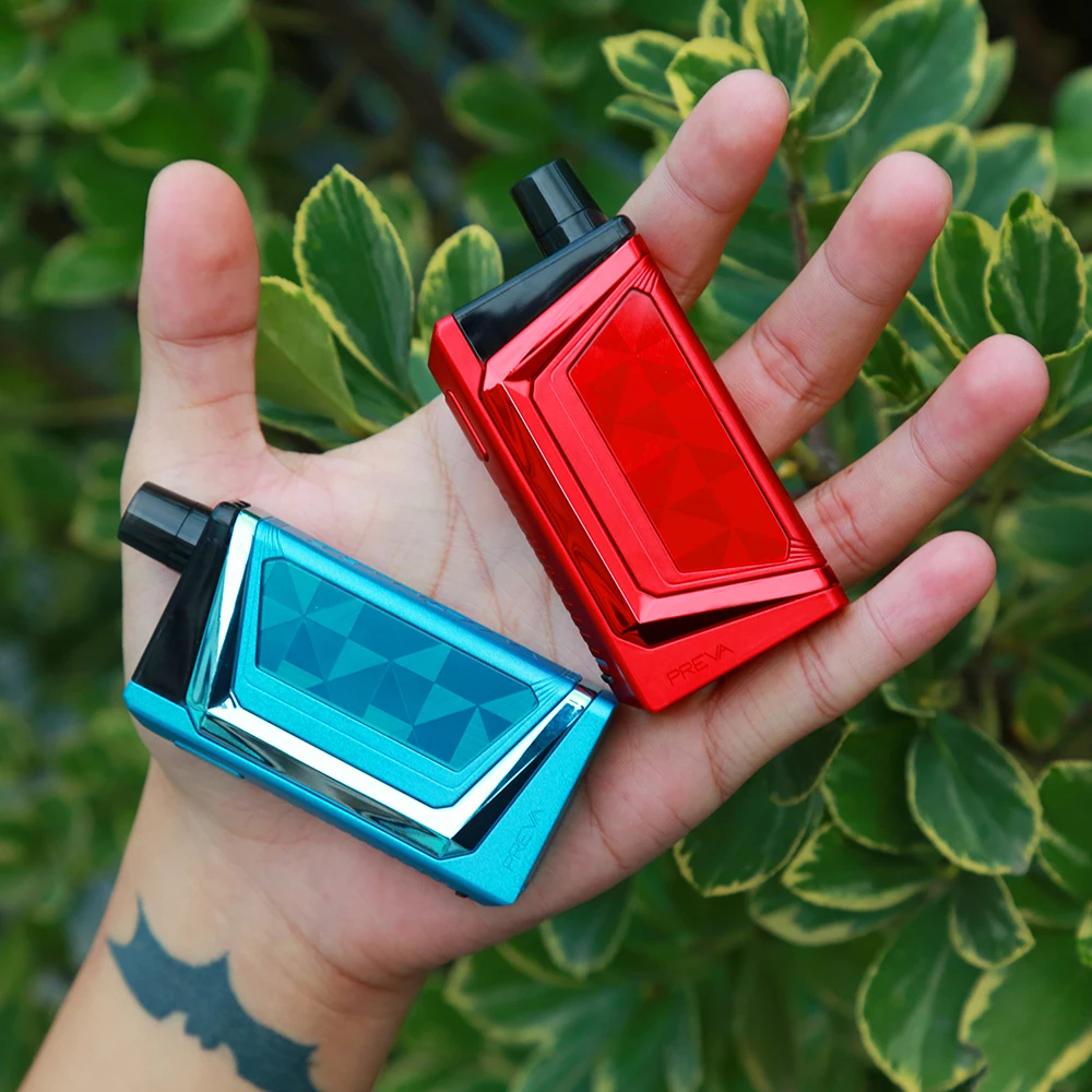 

Pod System Original WISMEC PREVA Pod Kit with 1050mAh battery & DC 5V Input voltage E-cig Vape Pod Kit vs Vinci X/ DRAG Nano