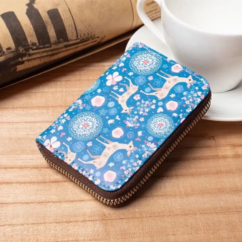 Card Wallet Cartoon pattern wallet card bag coin purse Card Holder Passport Cover Credit Card Holder Wallet Card Tarjetero Rfid
