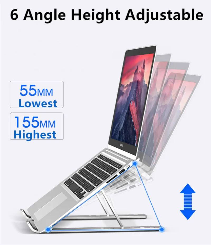 Подставка для ноутбука MacBook Pro складная подставка из алюминиевого сплава