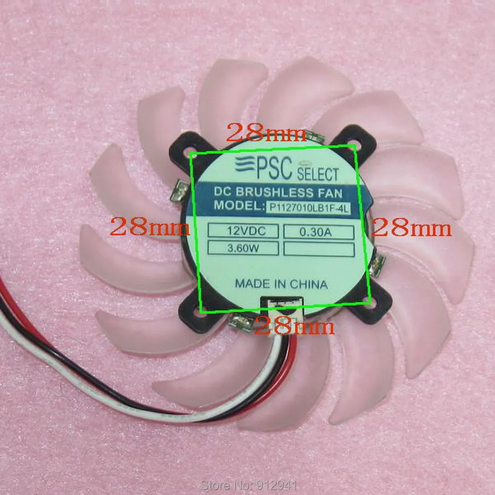 Кулер для видеокарты ATI X800 X850 9800XT 65 мм 30 А 3 6 Вт|cooler fan|video card coolerscard fan |
