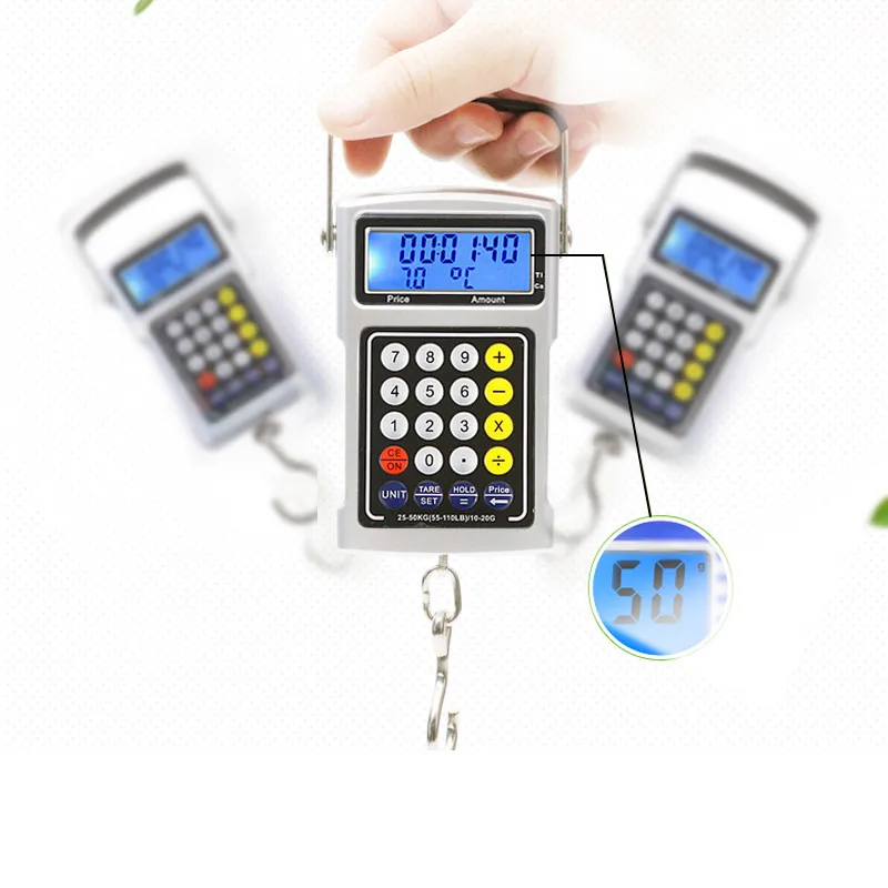 Multifunction Luggage Scale Large Range Hanging Scale Portable Mini