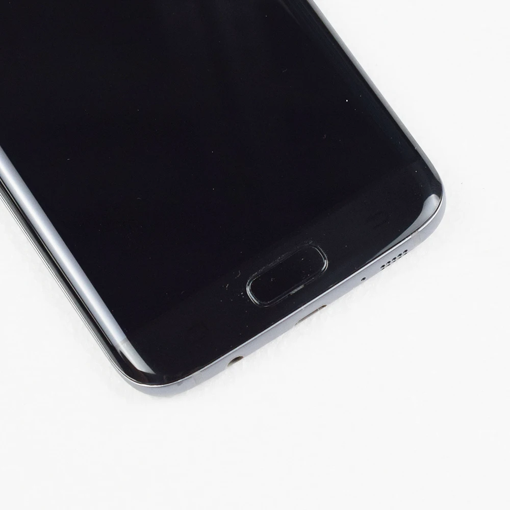 5,5 ''Супер AMOLED ЖК-дисплей с рамкой для SAMSUNG Galaxy s7 edge G935 G935F сенсорный экран дигитайзер дисплей+ Сервисный пакет