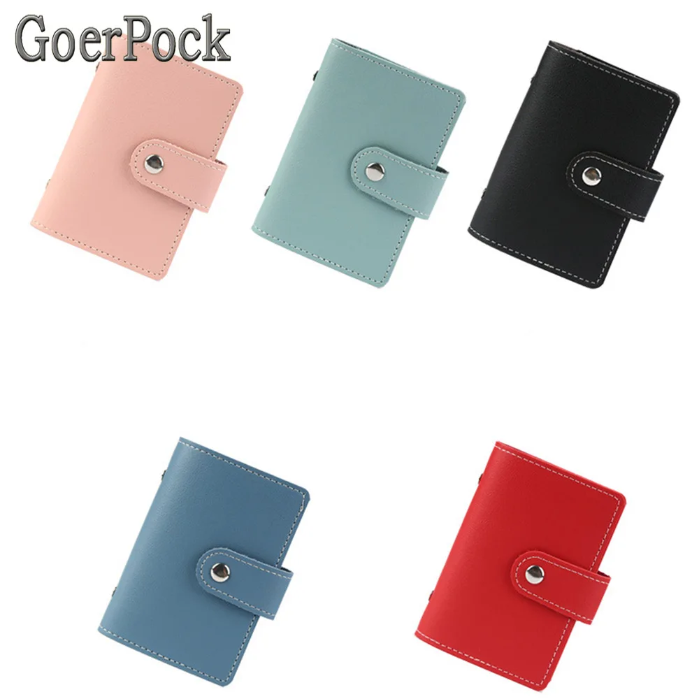 Unisex Business Card Holder Credit Card Case ID Bag Men Women Clutch Organizer Wallet Driver's License Slot wallet card holder card holder credit card holder business card holder