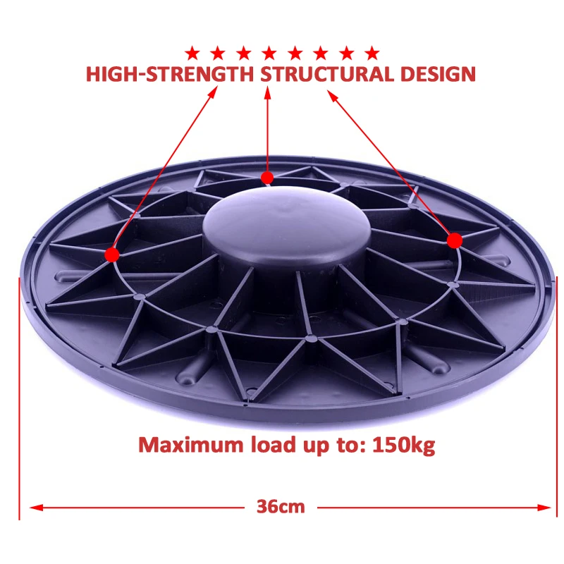 36cm Healthy Wobble Balance Board Foot Loose Massage Balance Board Yoga Sports Training Waist Wriggling Fitness Equipment Exercise Waist Waist Exercisefitness Disc Exercises Aliexpress