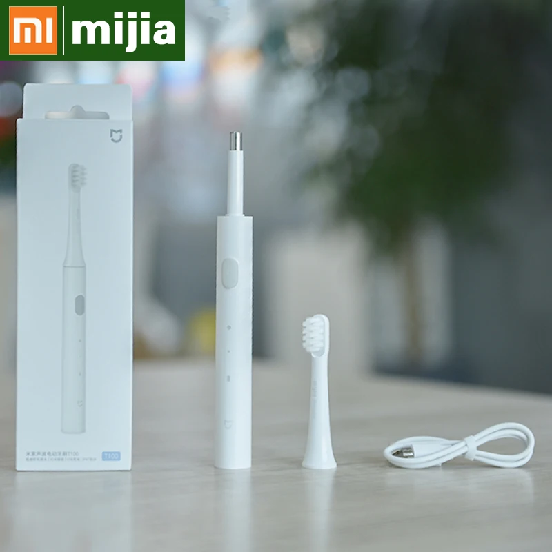 Xiaomi t100 Electric Toothbrush ultrasonic automatic toothbrush waterproof cleaning adult sonic toothbrush USB charging 5 Xiaomi t100 Electric Toothbrush ultrasonic automatic toothbrush waterproof cleaning adult sonic toothbrush USB charging 5