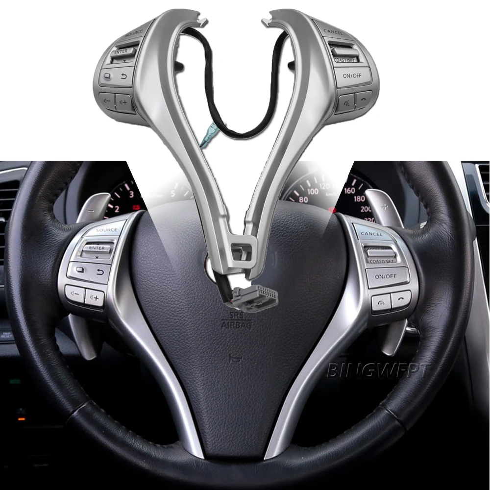 25550 3TA3A 255503TA3A Multifunction Steering Wheel Combination Control Switch For Nissan Altima