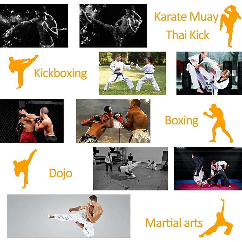 Boxing Punching Bag 1/2pcs Curved Boxing Bag Boxing Equipment Focus Punching Bags For Taekwondo Muay Thai Karate Adults Kids PU Training Paws Pads