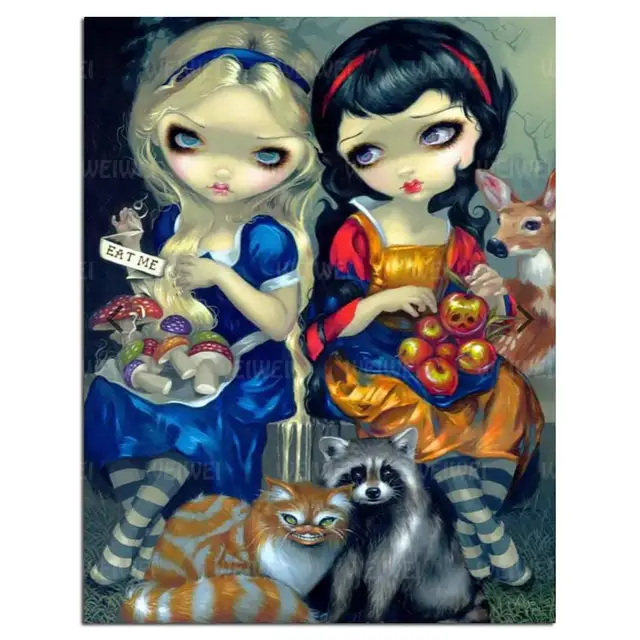 5D Cartoon Anime Diamond Painting Kits for Adult 3