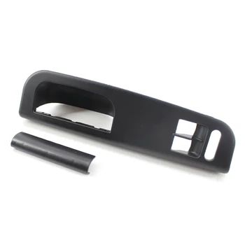 

Front Left Master Panel Power Window Switch Control Panel Trim Bezel with Side Bar for Golf 4 Passat 1998-2005 2-Door