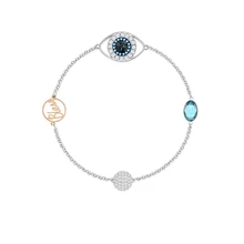 Высокое качество Swa лучший материал, Devil's Eye мини женский браслет