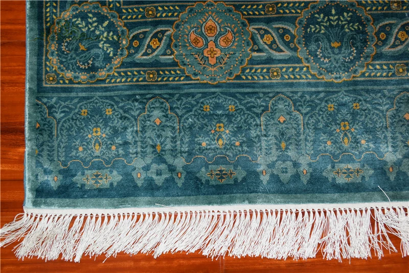 6'x8. 3 'ручной узловой области ковер домашний Декор ручной работы шелковый ковер