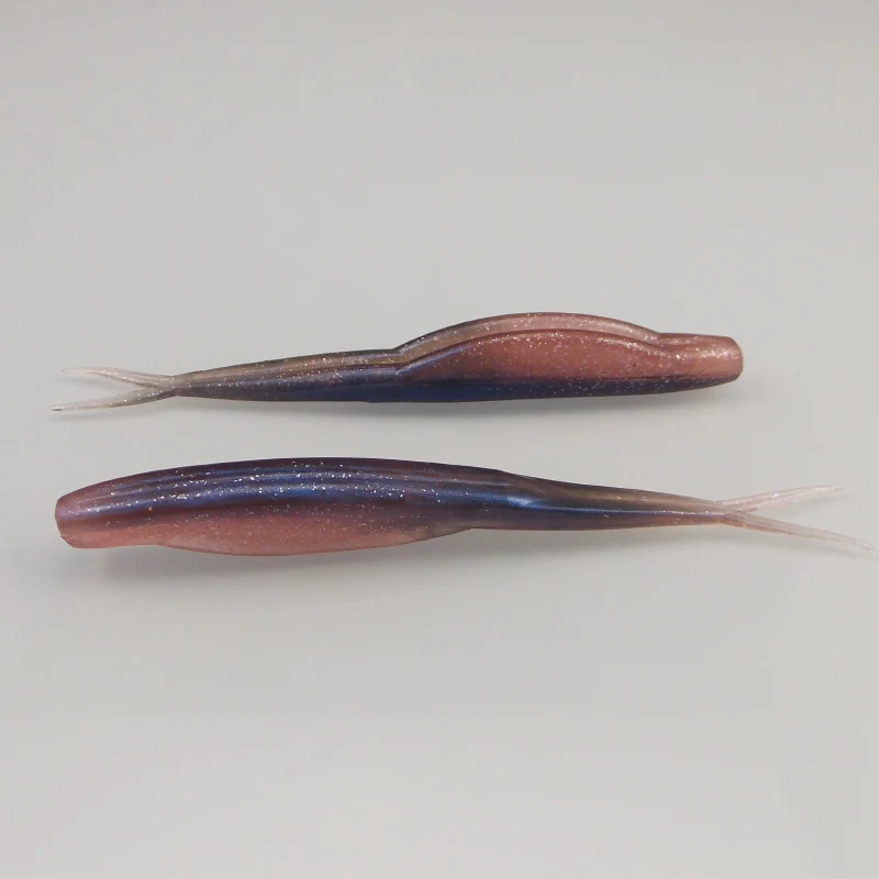 KESFISHING Minnow приманки супер Fluke 120 мм 6 штук рыболовная приманка мягкие Leurre souple Карп