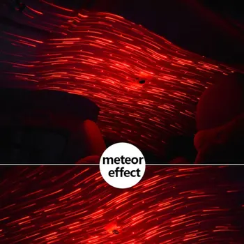 

Vehemo Remote Control Dashboard Car Atmosphere Lamp Central Console Car Roof Projection Lamp Romantic Meteor Light