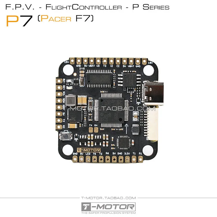 T MOTOR Tmotor F4 F7 F722 Контроллер полета Pacer combo stack F55A PRO II 6S 4 в 1 ESC DJI FPV гоночный Дрон