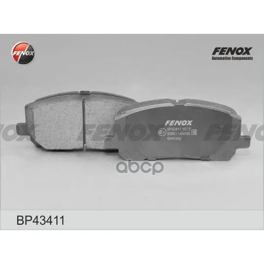 Колодки Передние Lexus Rx300 3.0 V6, 00-03 Bp43411 FENOX арт. BP43411