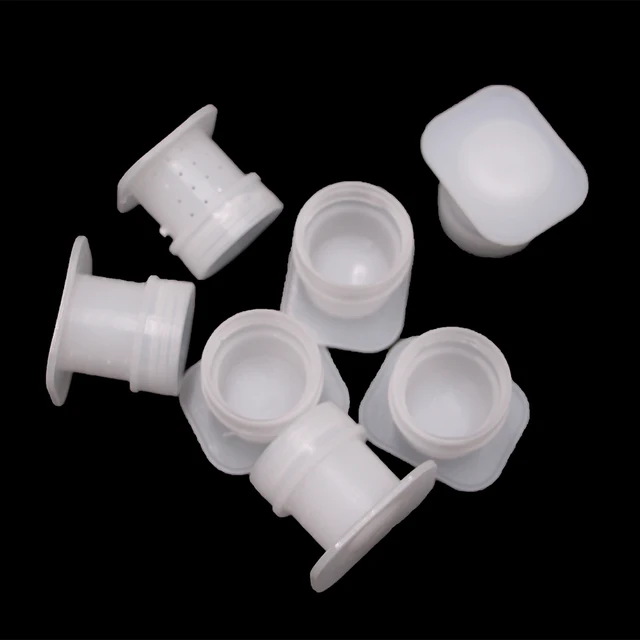 20 db Fulladásgátló Méhészeti Adagolók A Méhek Etető Pohara Lyuk Típusú Waterer Bowl Box Műanyag Berendezések - Image 2