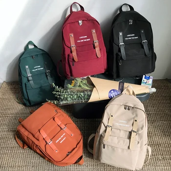 

Backpack Waterproof Nylon Women 2020 Shoulder Bag Anti-theft Travel Bagpack Large Backbag School Backpack Teenage Women Backpack
