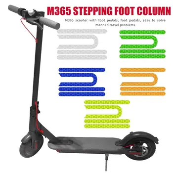 

4Pcs/set For Xiaomi Mijia M365 Electric Scooter Reflective Sticker Reflector For Safety Night Riding Cycling Scooter Parts