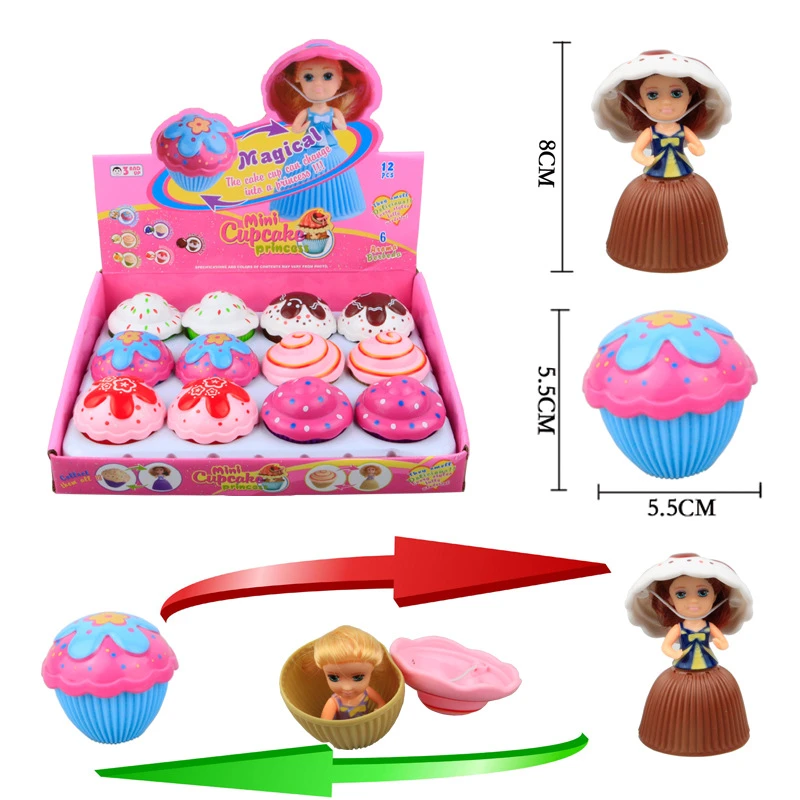 muñecas cupcake mini