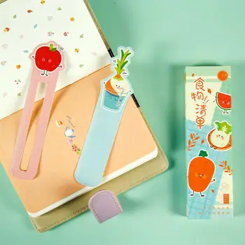 

30PCS/Box Cute Food List Series Bookmark Students Fresh Arts DIY Message Cards Student Stationery