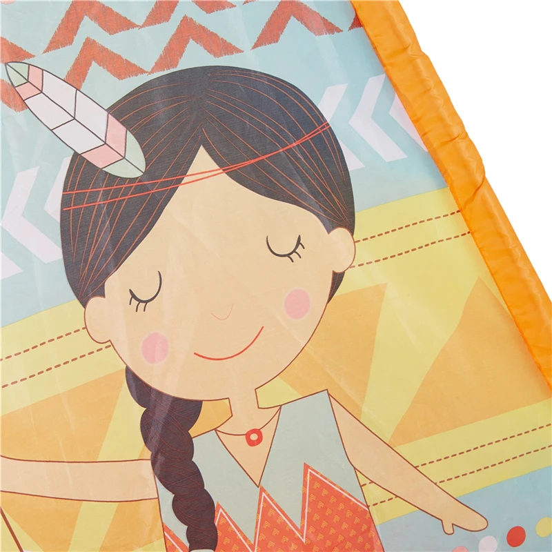 Палатка teepee портативная детская палатка Tipi детский игровой дом для девочек игровой домик Индия палатка-вигвам декор комнаты игровой домик спелтент
