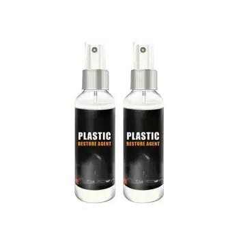 

30ml Plastic Refurbishing Agent Car Home Plastic Parts Retreading Restore Agent Wax Instruments Panel Reducing Retreading Agent