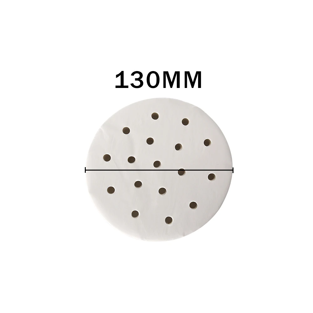 400 шт./компл. Паровая корзина маслопоглощающая бумага Пароварка ящик бумажная клетка гамбургер Патти раскрашивающая бумага лай Dim sum приготовление пищи - Цвет: 130mm 1 Set