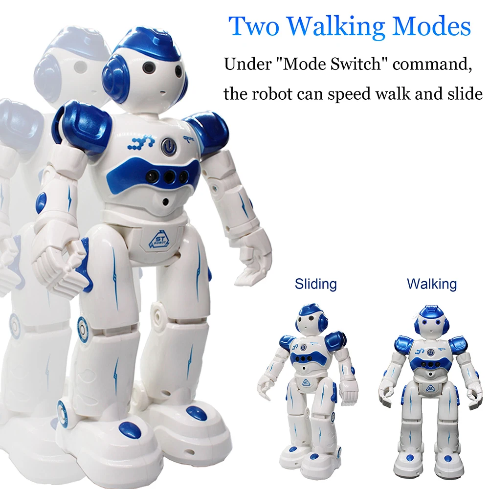Remote Control Robots Smart Robot RC Toys Birthday Gift for Boys Girls Kids 1PCS 