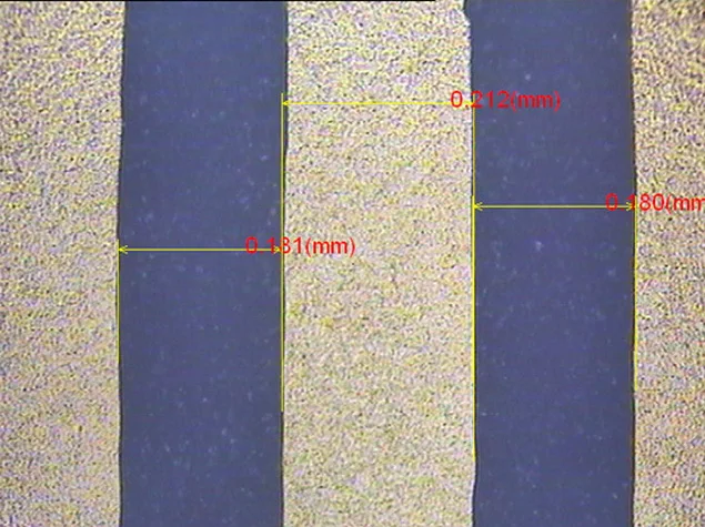 5mmX5mm межцифровой Золотой электрод емкость массив керамической цепи биогаз